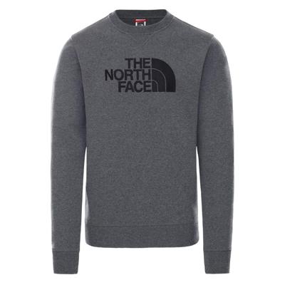 The North Face Drepeak Crew Heren Pully TNFmediumgreyhtr - TNFblack XL The North Face Drepeak Crew Heren Pully TNFmediumgreyhtr - TNFblack XL