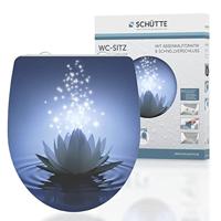Schutte Duroplast High Gloss WC-bril WATER LILY met soft-close en quick-release
 82582 - thumbnail