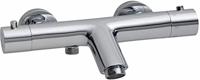 Saqu Essential thermostatische badkraan chroom - thumbnail