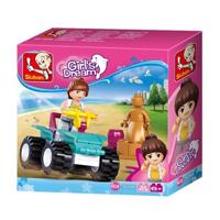 Sluban m38-b0599 girls dream beach quad 54-delig - thumbnail
