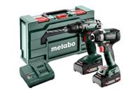 Metabo BS+SSD200LTBL 685193000 Accu-schroefboormachine, Accu-slagmoersleutel 18 V 2 Ah Li-ion Incl. accu, Incl. lader - thumbnail