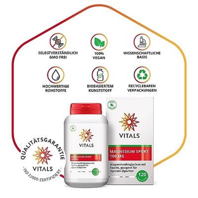 Vitals Magnesium Sport 100mg Tabletten - thumbnail
