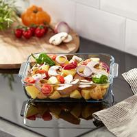 Pyrex ovenschaal glas 21x21cm 2L glas - thumbnail