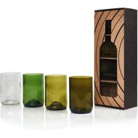 Rebottled drink glazen - 4-pack - mix - thumbnail