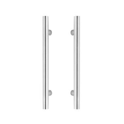 Intersteel Deurgrepen set 300x70mm T-vorm geborsteld RVS