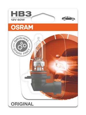 Osram Automotive 9005 Halogeenlamp Original Line HB3 60 W 12 V Osram Automotive 9005 Halogeenlamp Original Line HB3 60 W 12 V