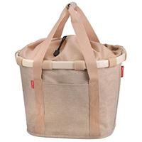RIXEN & KAUL shoppertas "bikebasket" fr.basket r&k bikebasket twist coffee - thumbnail