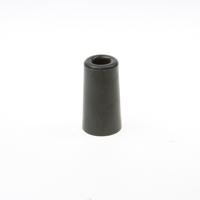 Deurbuffer zwart 75mm rubber - thumbnail