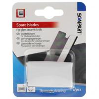 Scanpart Mesjes Radeermes Geel 10st. - thumbnail