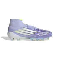 adidas F50 Sparkfusion Elite Gras / Kunstgras Voetbalschoenen (MG) Dames Paars Geel - thumbnail