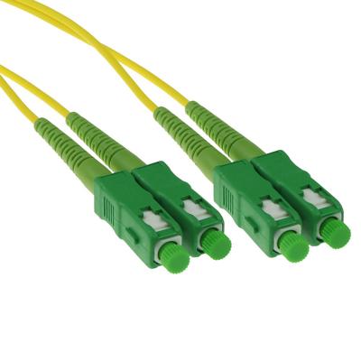 ACT 2 meter LSZH Singlemode 9/125 OS2 glasvezel patchkabel duplex met SC/APC connectoren