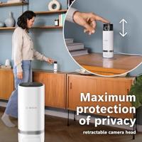 Bosch Smart Home Eyes binnencamera II, wifibeveiligingscamera voor binnen, compatibel met Amazon Alexa - thumbnail