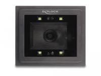 Delock 90600 2D-barcodescanner Kabel 2D, 1D LED Zwart Inbouw - thumbnail