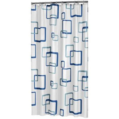 Douchegordijn Sealskin PEVA Retro 180x200 Blauw