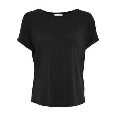 Moss Copenhagen T-Shirt Fenya | Zwart