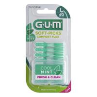 GUM Soft Picks Comfort Flex Cool Mint Large - thumbnail