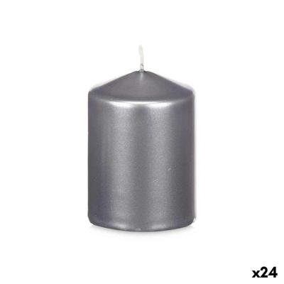 Kaars Acorde Zilverkleurig 7 x 10 x 7 cm (24 Stuks) Kaars Acorde Zilverkleurig 7 x 10 x 7 cm (24 Stuks)