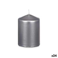 Kaars Acorde Zilverkleurig 7 x 10 x 7 cm (24 Stuks) - thumbnail