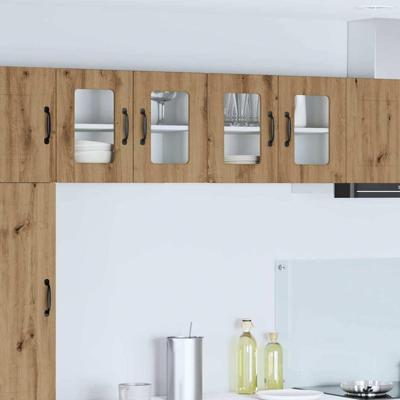 Keukenkast 2 pcs Artisan Eiken 60 x 31 x 40 cm Bewerkt hout