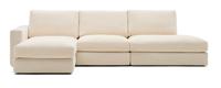 Kave Home 5-zits Loungebank 'Alea' Links, kleur Ecru - thumbnail