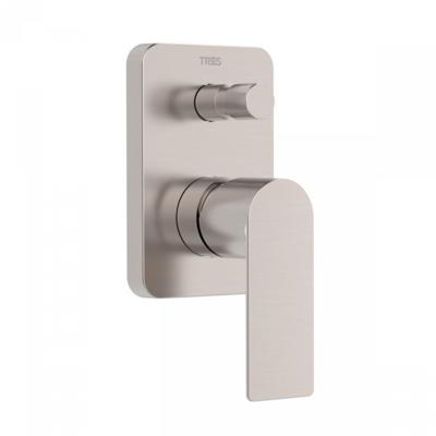 Douchekraan Inbouw Tres Loft Colors 1-Hendel met Omstel RVS Douchekraan Inbouw Tres Loft Colors 1-Hendel met Omstel RVS