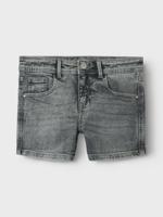 Name it zomer jeans short meisjes - licht grijs denim - Nkfsalli - thumbnail