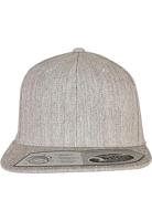 Flexfit FX110 110 Fitted Snapback - Heather Grey - One Size - thumbnail