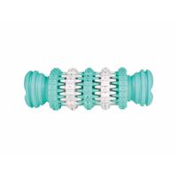 TRIXIE DENTA FUN NATUURRUBBER BOT MET MUNTSMAAK 11 CM 3 ST - thumbnail