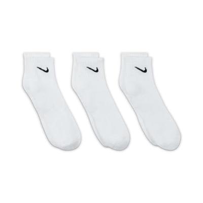 Nike SX7667 Everyday Cushion Ankle Socks 3-Pack - Wit - 34-38 Nike SX7667 Everyday Cushion Ankle Socks 3-Pack - Wit - 34-38