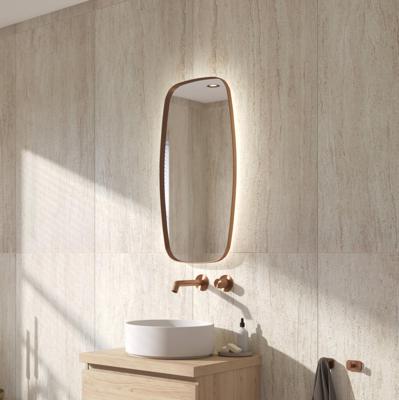 Ben Beau Spiegel 40x4x80 cm Geborsteld Koper