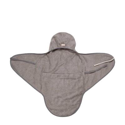 Koeka Dijon Organic newborn badcape steel grey Koeka Dijon Organic newborn badcape steel grey