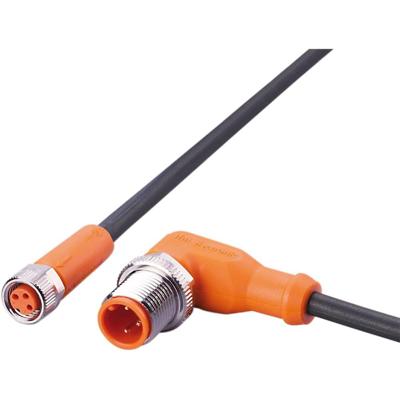 ifm Electronic EVC364 Verbindingskabel Aantal polen (sensoren): 3, 3 Stekker, haaks, Bus, recht 0.3 m 1 stuk(s)