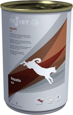 Trovet Hepatic HLD natvoer hond 6 x 400 g