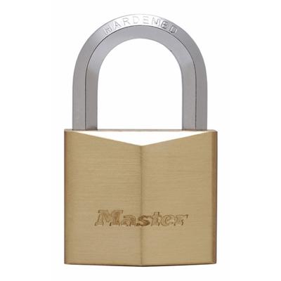 Masterlock 50mm extra thick solid brass body - 30mm hardened steel HEXagonal shac - 1155EURD Masterlock 50mm extra thick solid brass body - 30mm hardened steel HEXagonal shac - 1155EURD