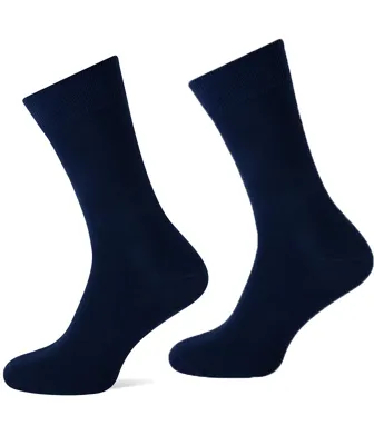 Heren katoenen sokken 1 paar - Naadloze sokken - Zachte kousen - zwart, blauwe, huidskleur - Witte sokken