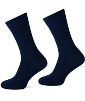 Heren katoenen sokken 1 paar - Naadloze sokken - Zachte kousen - zwart, blauwe, huidskleur - Witte sokken - thumbnail