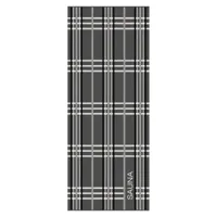 Cawö Cawö Sauna Check Saunadoek 80x200 anthrazit - thumbnail