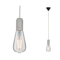 Paulmann Jano 50388 Hanglamp LED E27 Grijs, Zwart - thumbnail