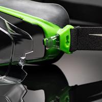 Univet 6X3 6X3-00-00 Ruimzichtbril Met anti-condens coating, Incl. UV-bescherming Zwart, Groen EN 166, EN 170, EN 172 DIN 166, DIN 170, DIN 172 - thumbnail