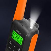 Alecto FR-225 Set van twee walkie robuuste talkies - Tot 7Km. bereik - thumbnail