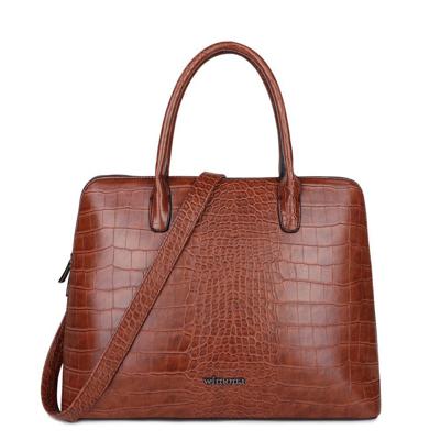 Wimona Luisa Handtas cognac  Damestas