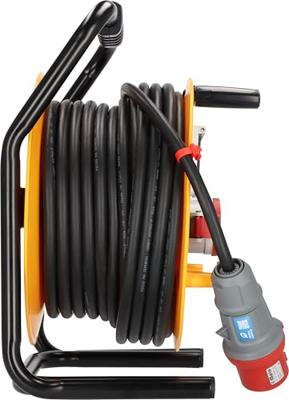 Brennenstuhl Kabelhaspel Brobusta 380 Cee 25M H07Rn-F5G4.0 3X230V, 2Xcee 400V 1X16A + 1X32A, Fi - 1319250