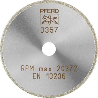 PFERD TOOLS 68407503 D1A1R 75-2-10 D 357 GAD Diamanten doorslijpschijf Diameter 75 mm Boordiameter 10 mm Duroplast, Technisch keramiek 1 stuk(s)