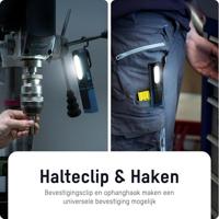 Ansmann 1600-0706 Wiederaufladbare Arbeitsleuchte WL350R Werklamp COB LED werkt op een accu 350 lm - thumbnail