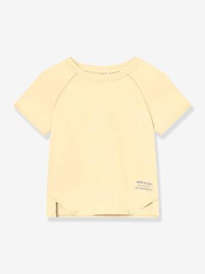 Praktisch T-shirt met verkoelend effect MATBJERGI MINI A TURE pastelgeel