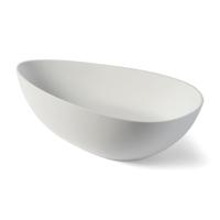 Waskom Luca Sanitair Tate 50x33x12,5 cm Solid Surface Mat Wit Luca Sanitair - thumbnail