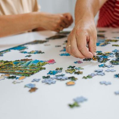 Schmidt Panorama puzzel schliersee meer 1000pcs