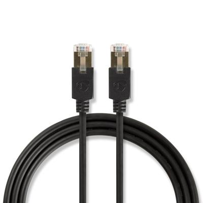 Nedis CCBW85210AT10 Cat 6 F/utp-netwerkkabel Rj45 (8p8c) Male - Rj45 (8p8c) Male 1,0 M Antraciet