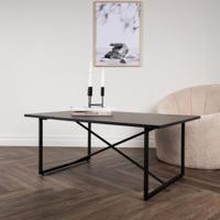 Nohr Salontafel 'Ashok' 110 x 70cm, kleur Zwart - thumbnail