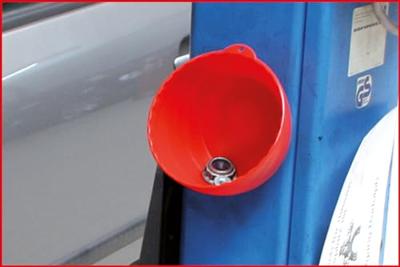 KS Tools 800.0156 Kunststof magnetische schaal, Ø 150 mm